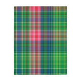 44CB  Colorful Plaid Blanket