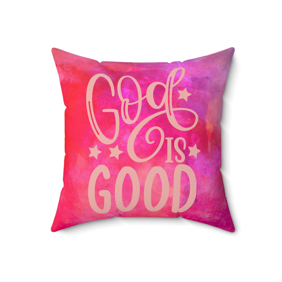13WCP  Watercolor Christian Pillow