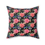 58PCF  Peacock Feather Pillow