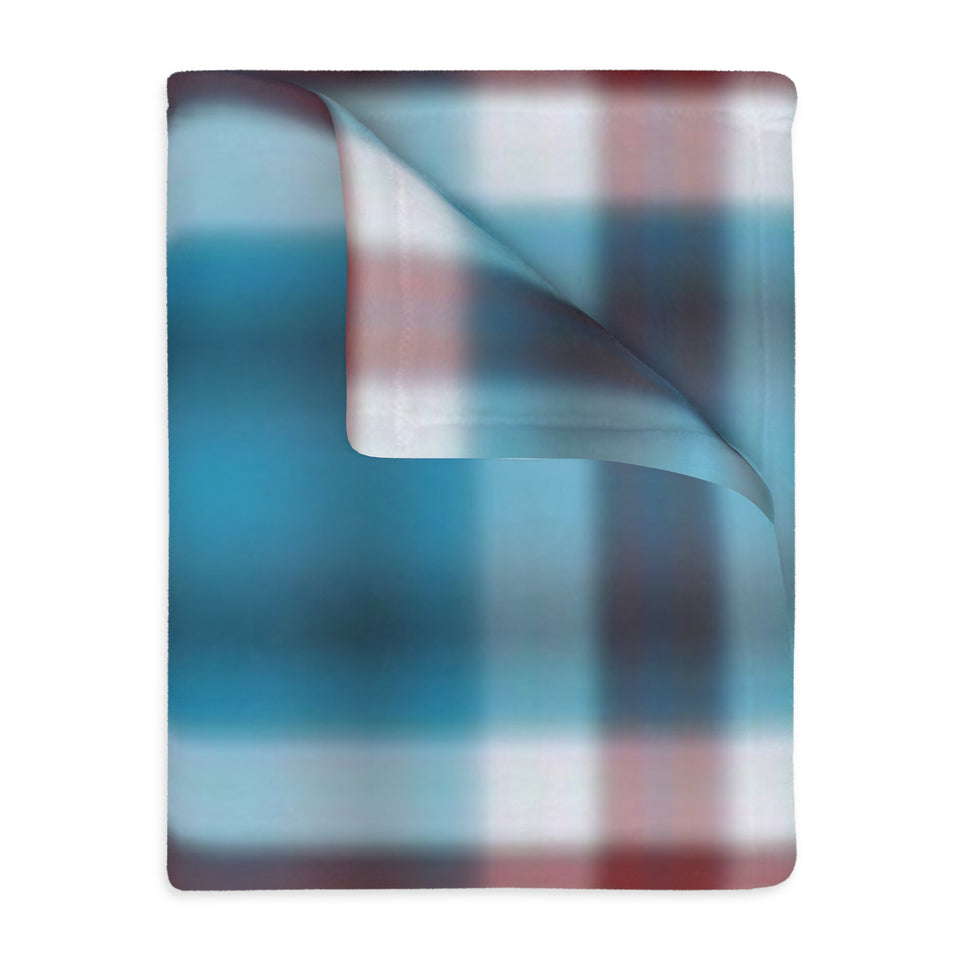 53CB  Colorful Plaid Blanket