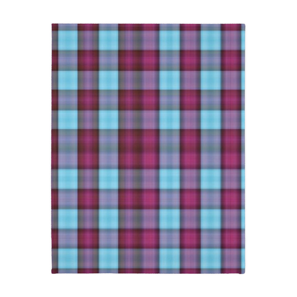 19CB  Colorful Plaid Blanket