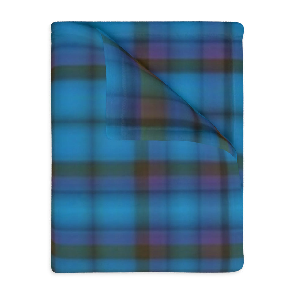 22CB  Colorful Plaid Blanket