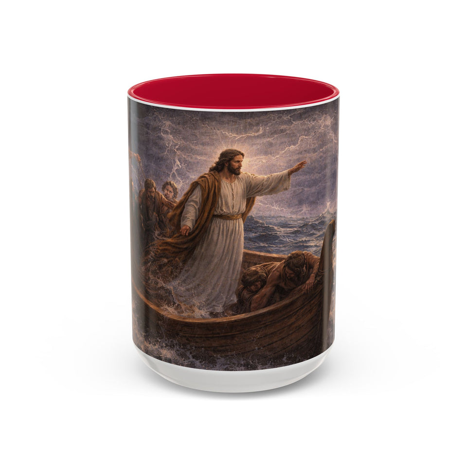 BSM67 Jesus Calming the Storm Mug