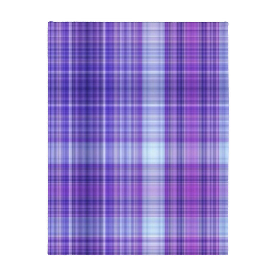 15CB  Colorful Plaid Blanket