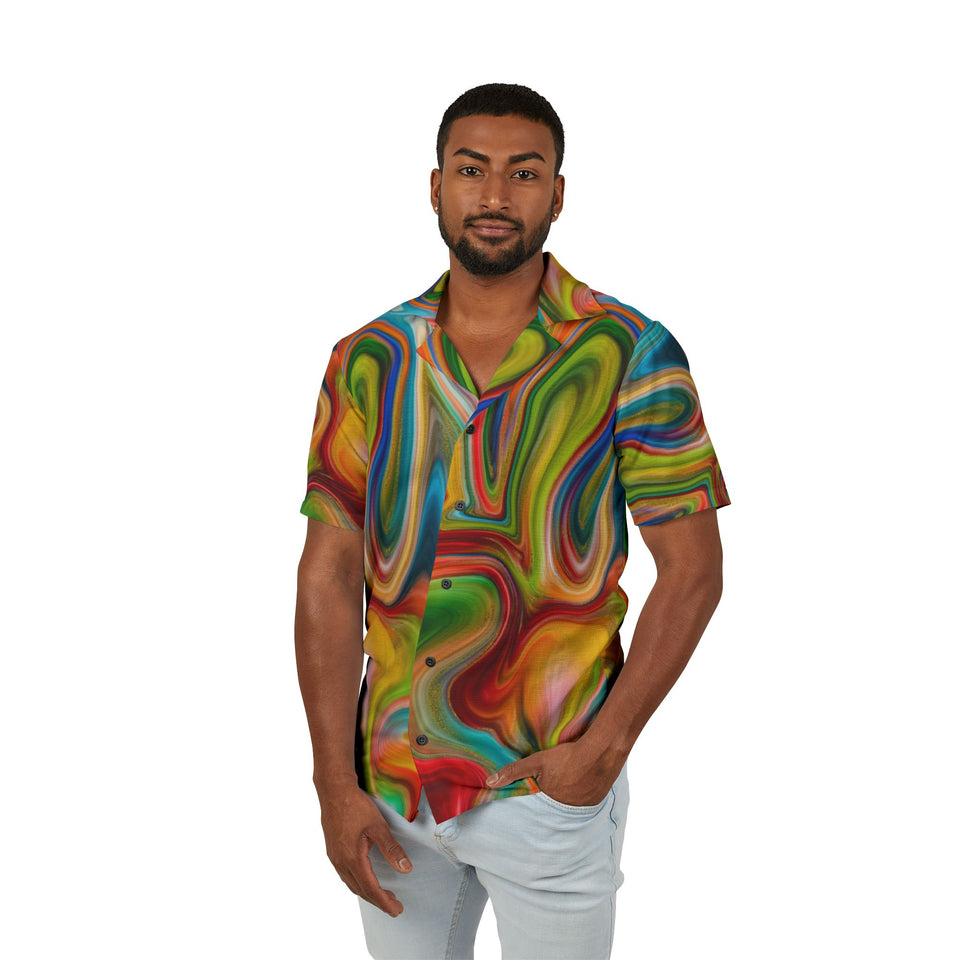 101CHS  Colorful Hawaiian Shirt