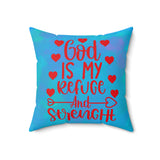 15WCP  Watercolor Christian Pillow