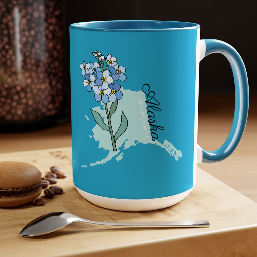2SFM  Alaska State Flower Mug