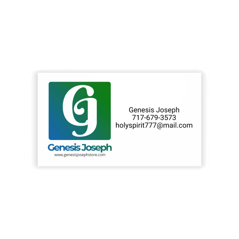 4GJ  Genesis Joseph Business Cards