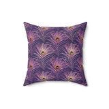 13PCF  Peacock Feather Pillow