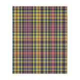 7CB  Colorful Plaid Blanket