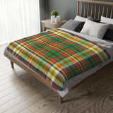 66CB  Colorful Plaid Blanket