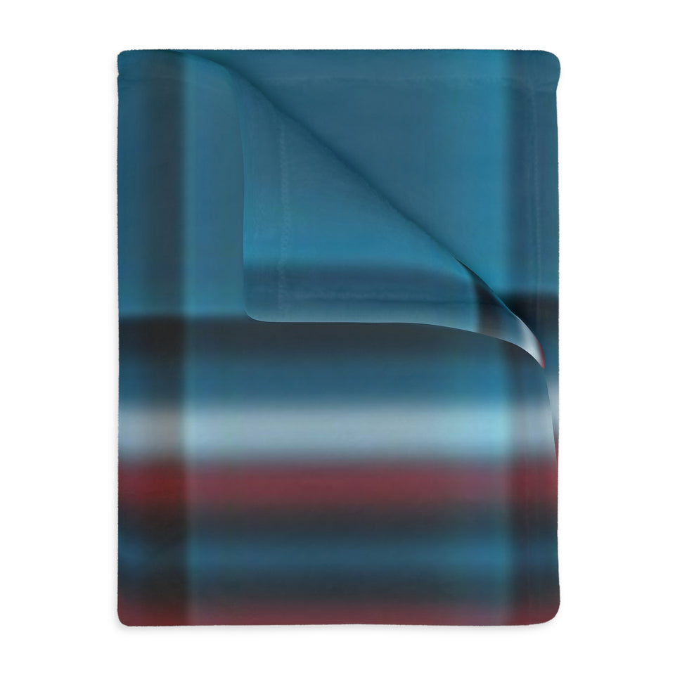 55CB  Colorful Plaid Blanket