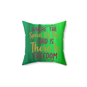 44WCP  Watercolor Christian Pillow