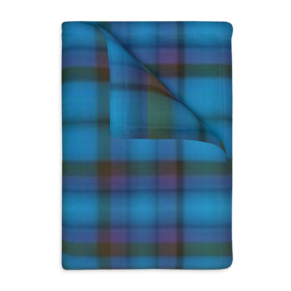 22CB  Colorful Plaid Blanket