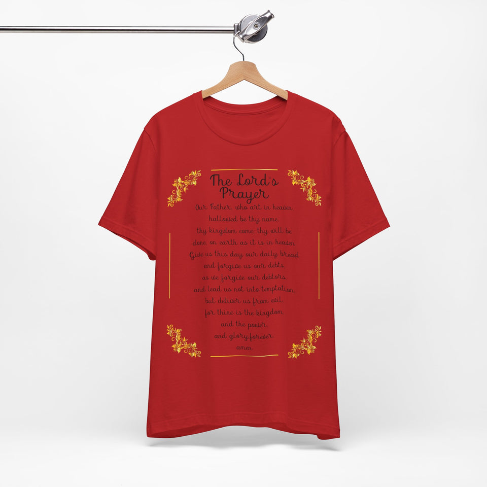 29CTS   Unisex Christian t shirt of The Lord's Prayer