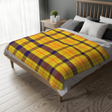 33CB  Colorful Plaid Blanket