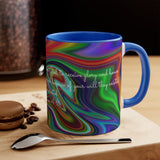 55CMSM  Colorful Marble Revelation 4:11 Mug