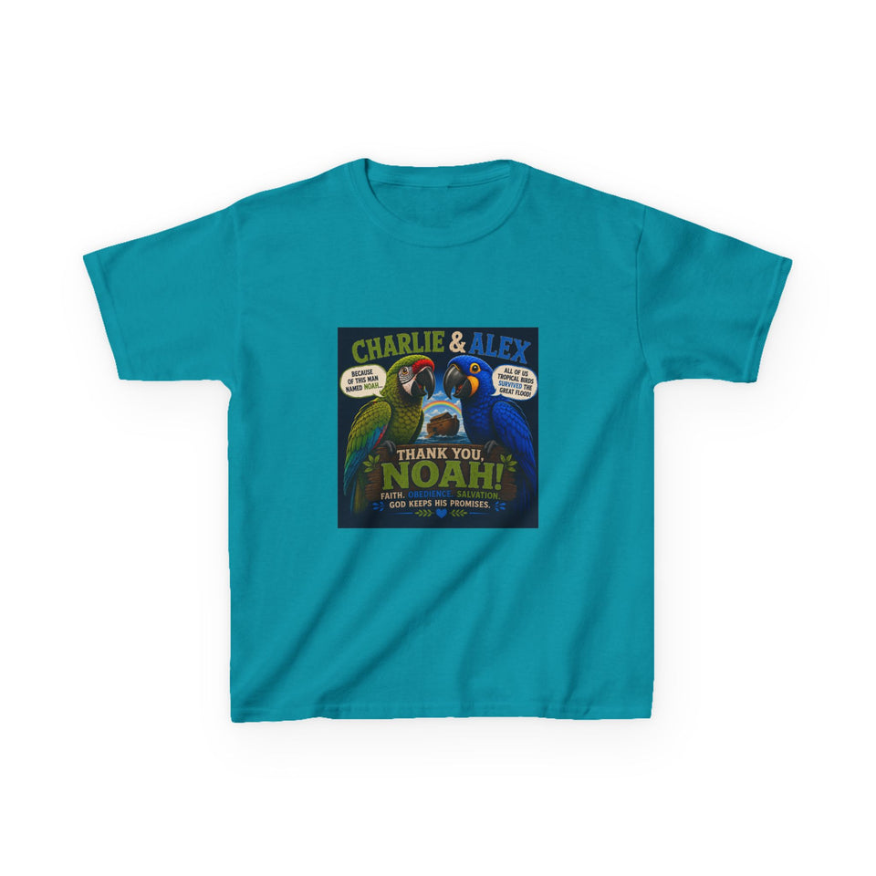 Charlie & Alex Kids T-Shirt – Thank You, Noah CA26