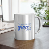 31SGM  Silver and Gold Christian Mug