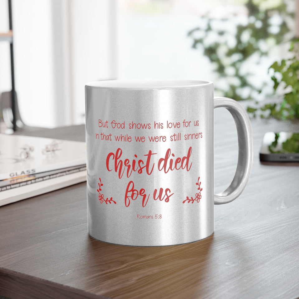 21SGM Silver and Gold Christian Mug