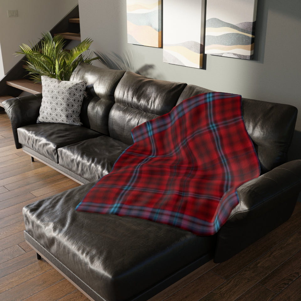23CB  Colorful Plaid Blanket