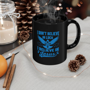 19BM Black Christian Mug