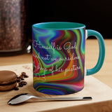 59CMSM  Colorful Marble Psalms 100:3 Mug
