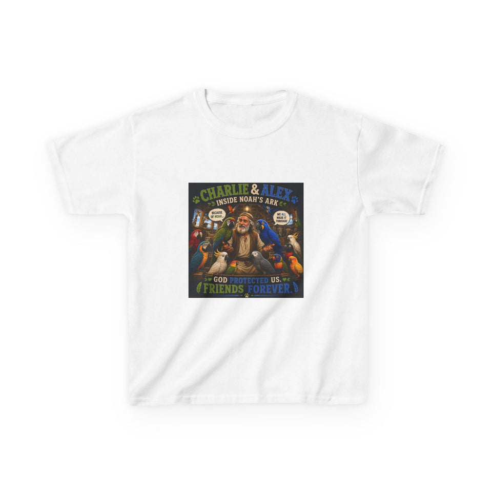 Charlie & Alex Kids T-Shirt – Inside Noah’s Ark CA27
