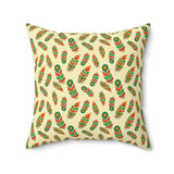 43PCF  Peacock Feather Pillow