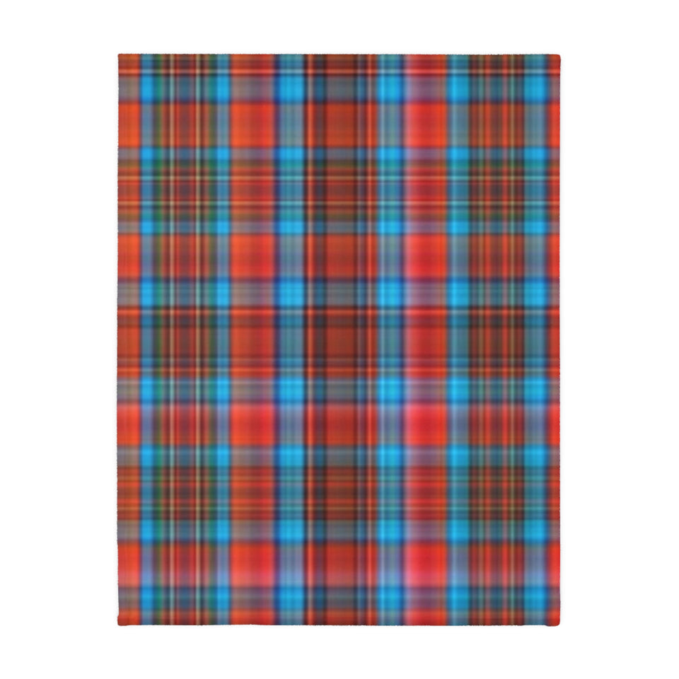 61CB  Colorful Plaid Blanket