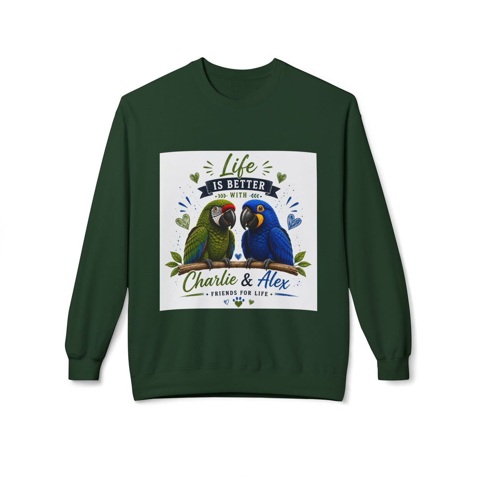 Charlie & Alex – Life Is Better Together Christian Sweatshirt CA20