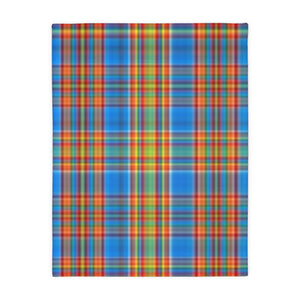 70CB Colorful Plaid Blanket