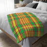 65CB  Colorful Plaid Blanket