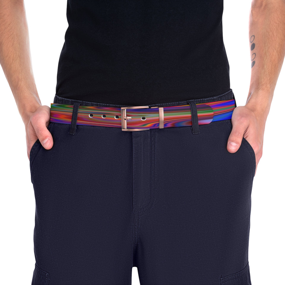 13CMB   Colorful Marble Belt