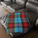 18CB  Colorful Plaid Blanket