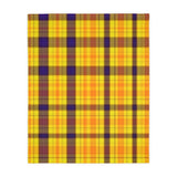 33CB  Colorful Plaid Blanket
