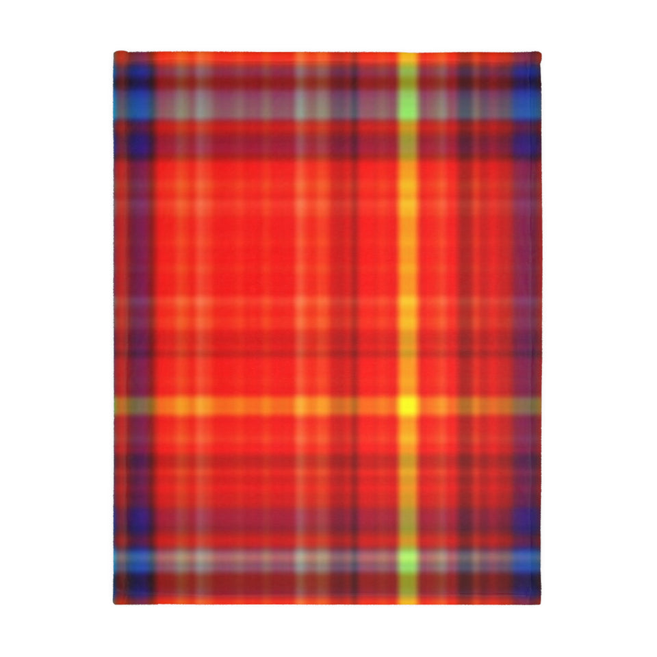 46CB  Colorful Plaid Blankets