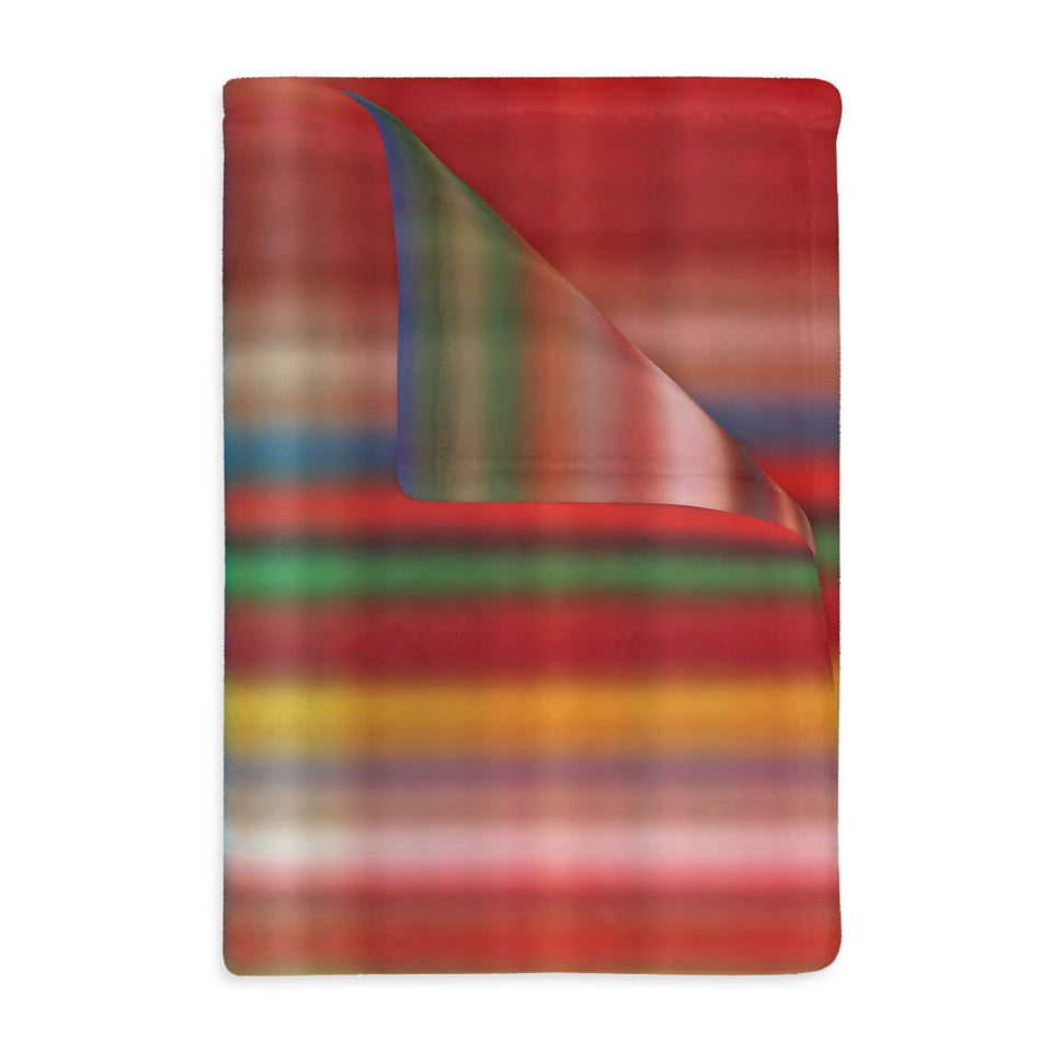 42CB  Colorful Plaid Blanket