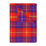 34CB  Colorful Plaid Blanket