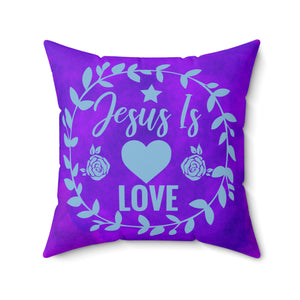 25WCP  Watercolor Christian Pillow