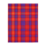 34CB  Colorful Plaid Blanket