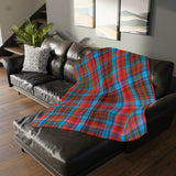 61CB  Colorful Plaid Blanket