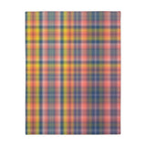 3CB  Colorful Plaid Blanket