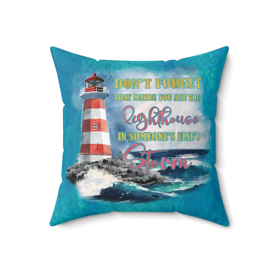 11LHP  Lighthouse Pillow