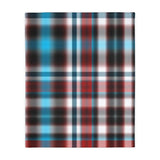 54CB  Colorful Plaid Blanket