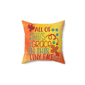 1WCP  Watercolor Christian Pillow