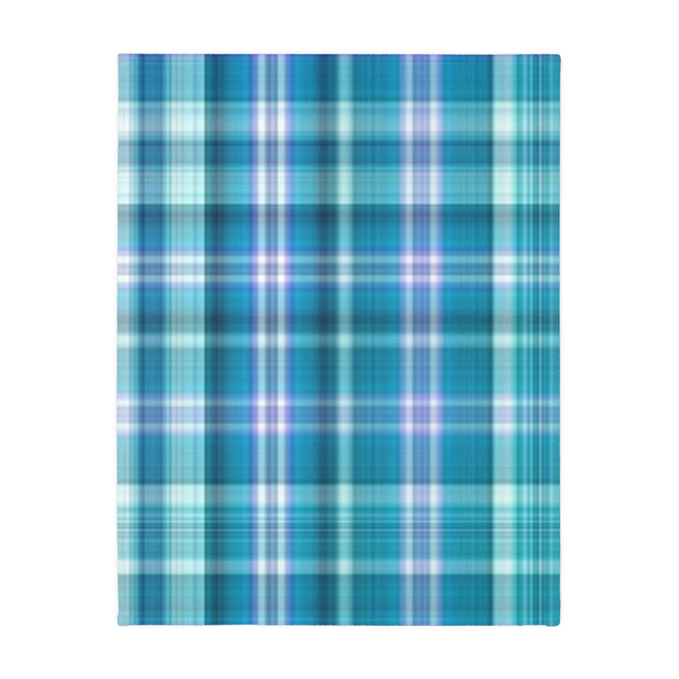 10CB  Colorful Plaid Blanket