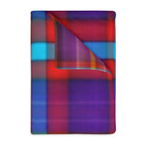 37CB  Colorful Plaid Blanket