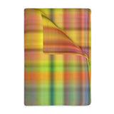 69CB  Colorful Plaid Blanket