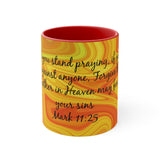 15CMSM  Colorful Marble Mark 11:25 Mug